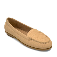 Wonder Casual Loafer | Beige Bisque Faux Crochet Nubuck
