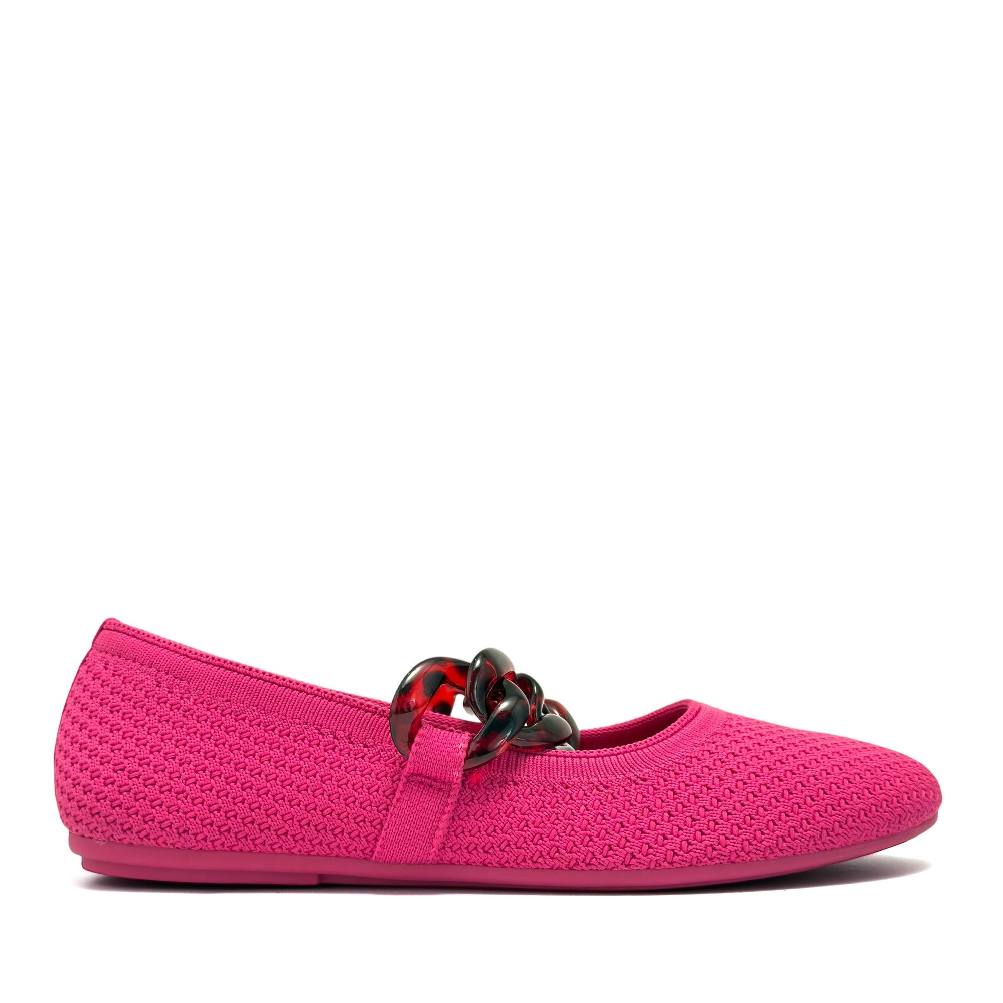 Alanisette Casual Flat | Magenta Knit