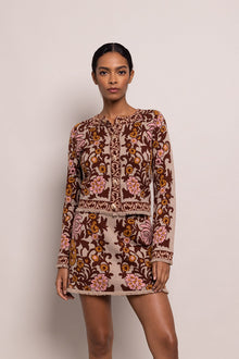 Lindy Skirt | Bogata Scarf Blush