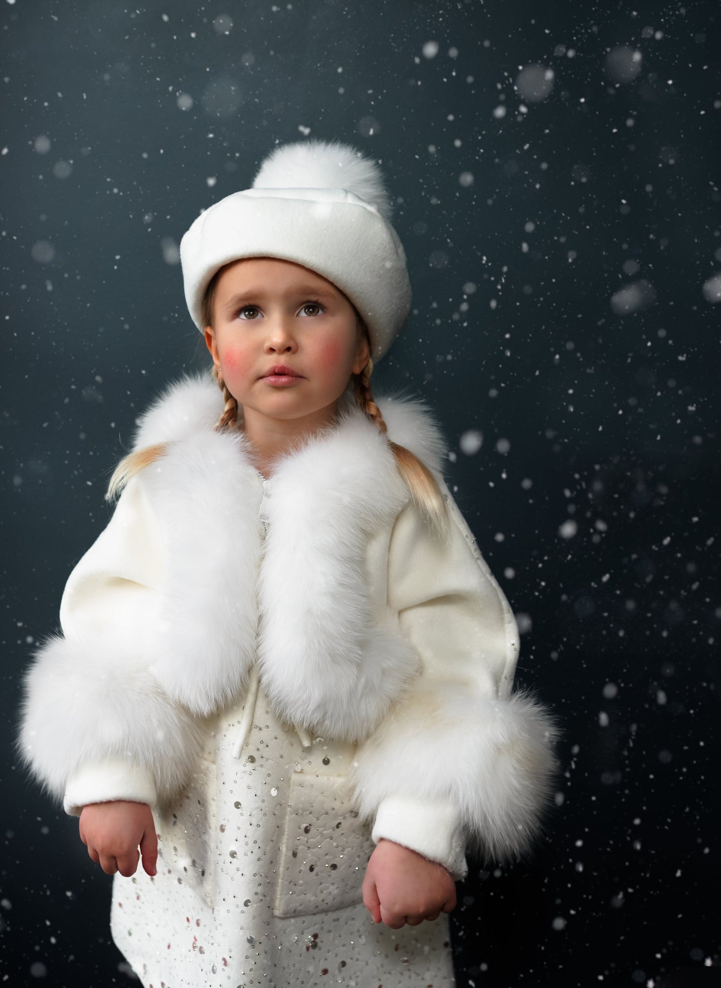 Girl | Marshmallow Wool Coat | Ivory