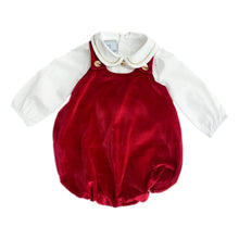 Boy | Victor Ceremony Romper and Shirt | Red x White