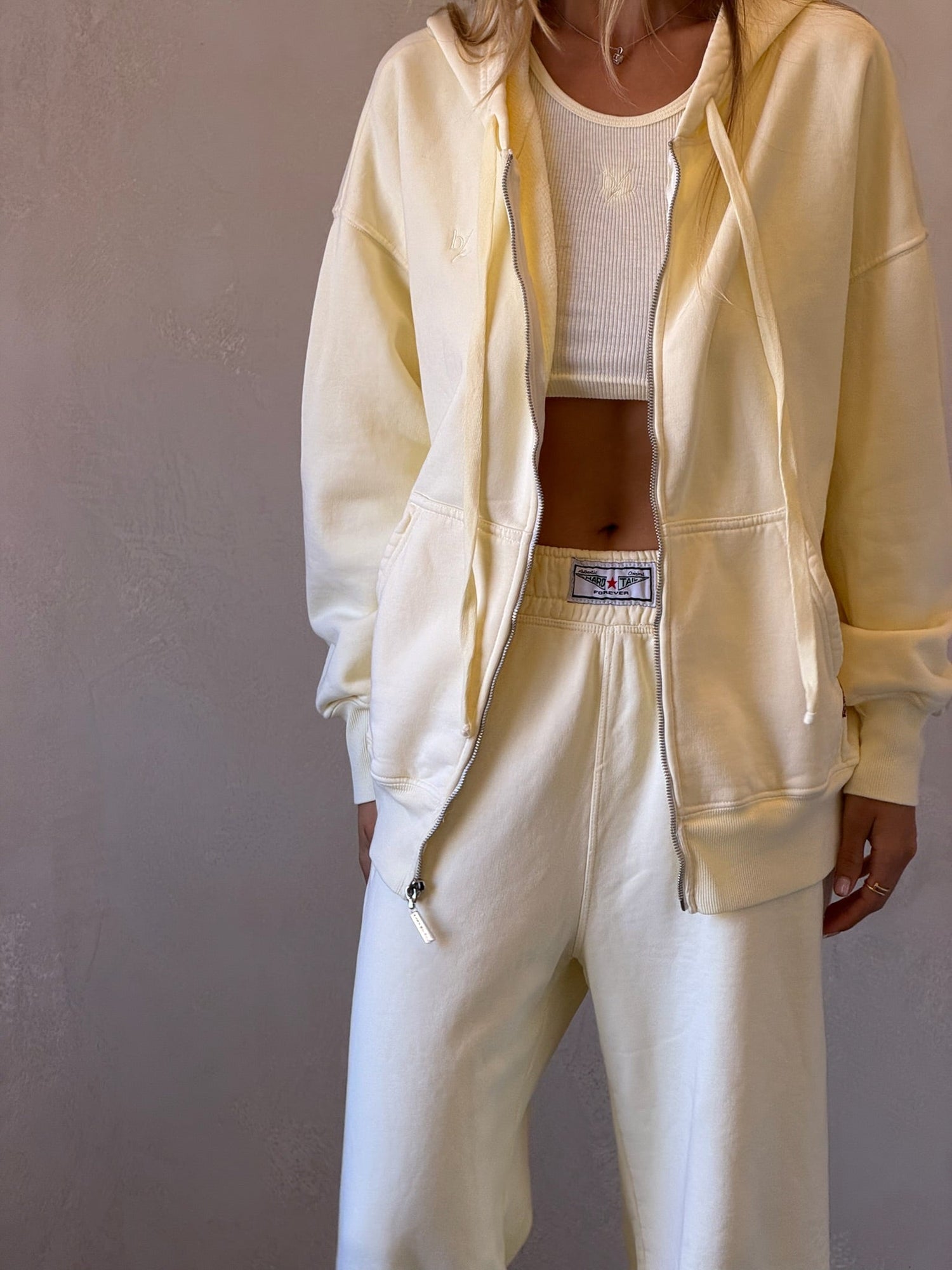 Women | Be Kind * Supreme Fleece Slouch Zip Hoodie | Sunwash