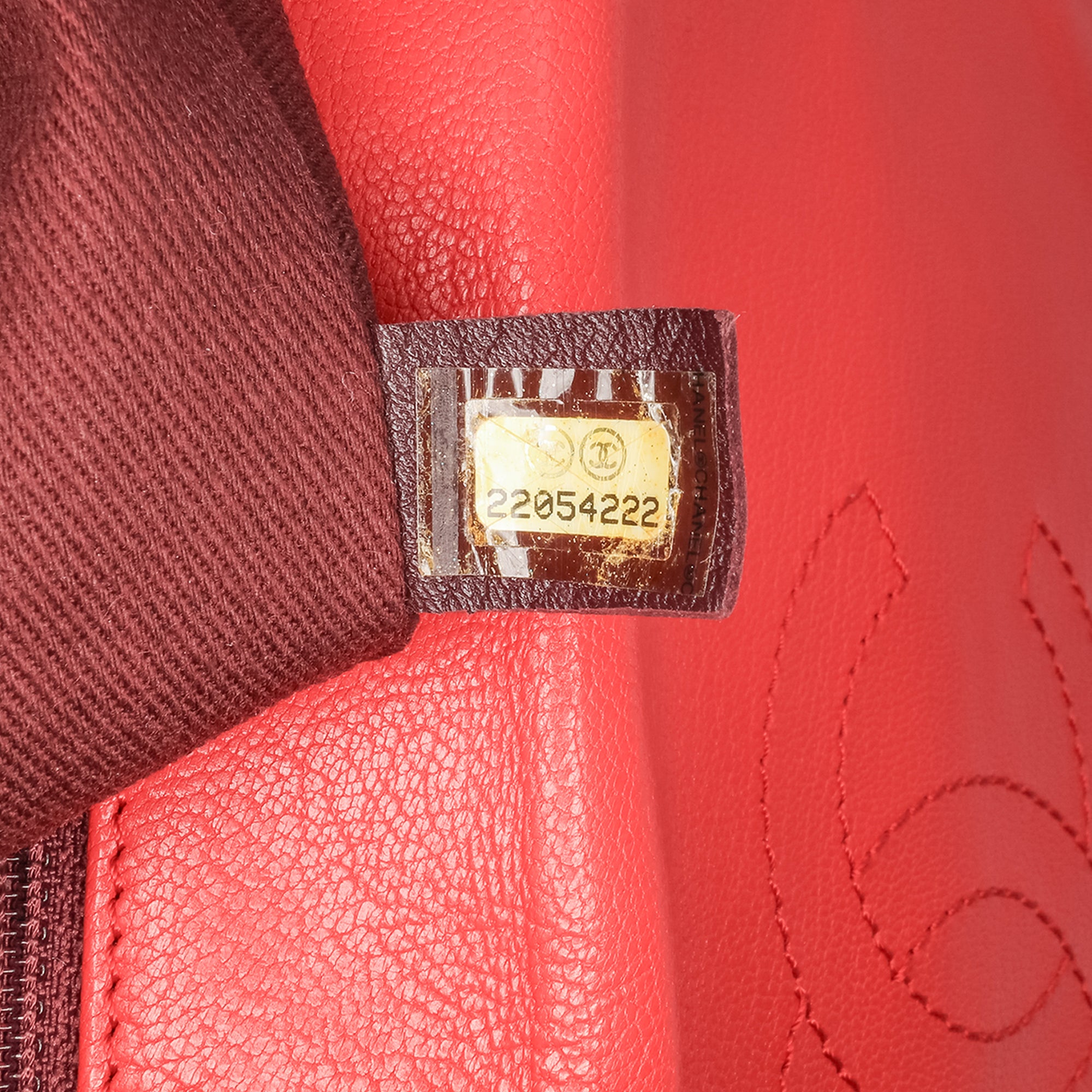 Chanel | Pre-Owned Small Quilted Goatskin Double Carry Waist Chain Flap - II | Red