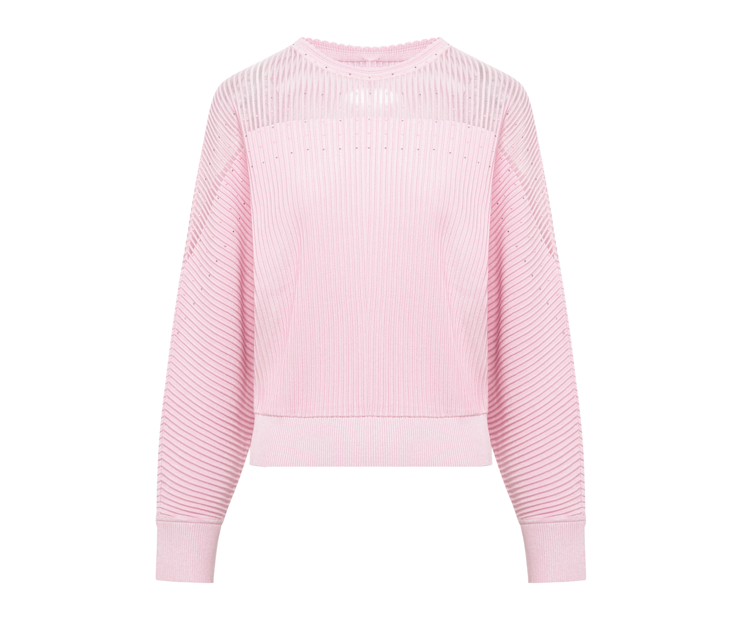 Heavy Knit Top | Pink