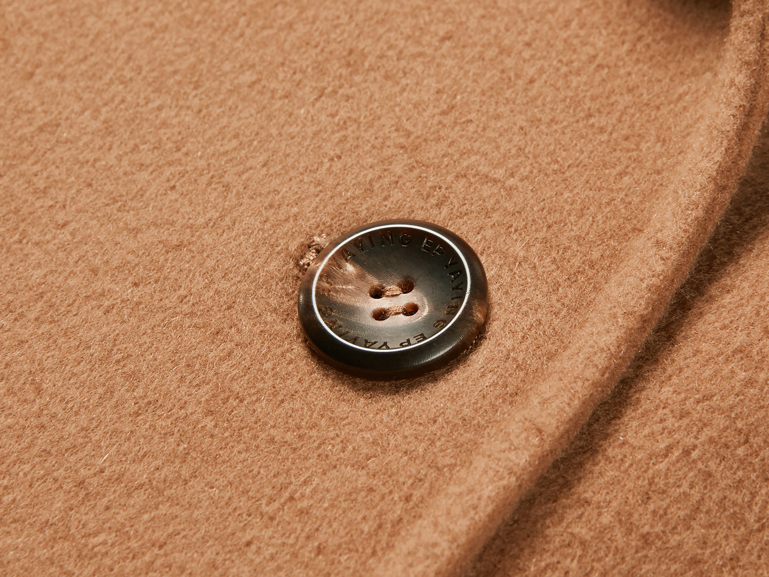 Wool Cashmere Coat | Camel