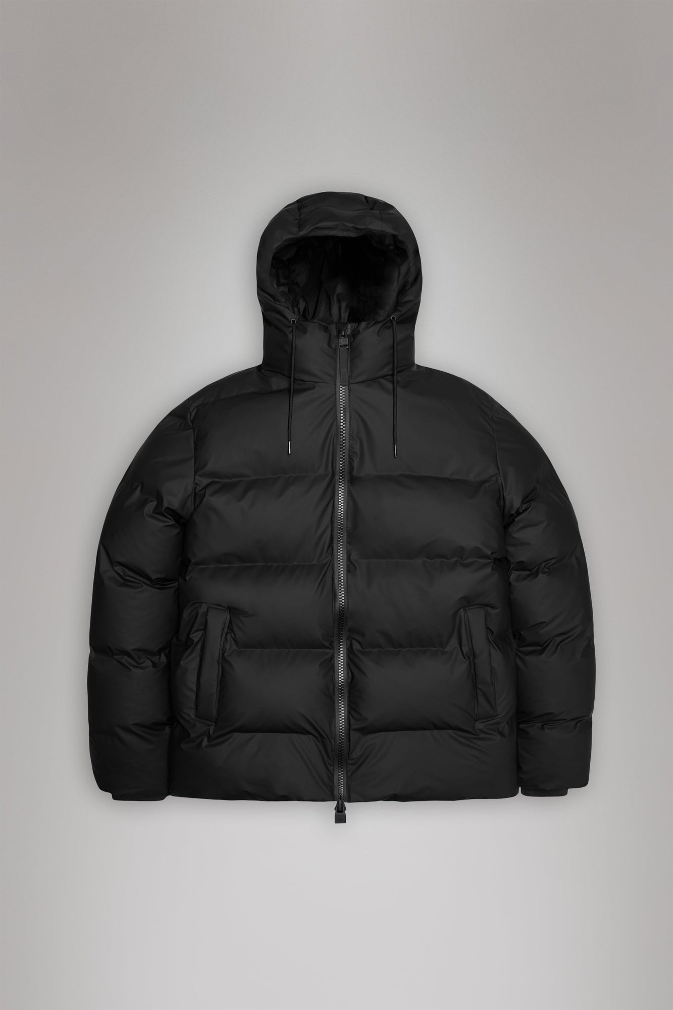 Rains Alta Puffer Jacket Black Jacket