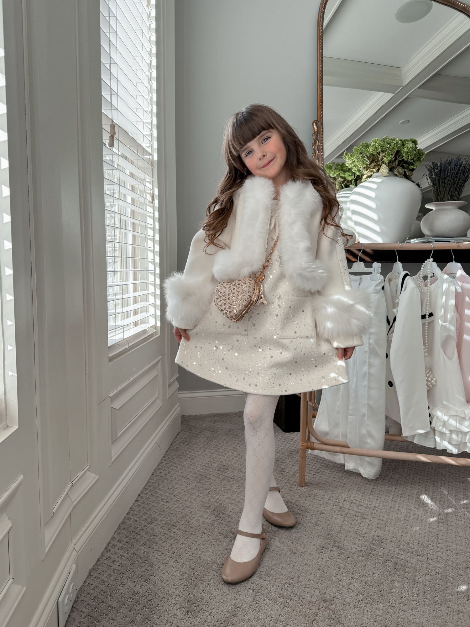 Girl | Marshmallow Wool Coat | Ivory
