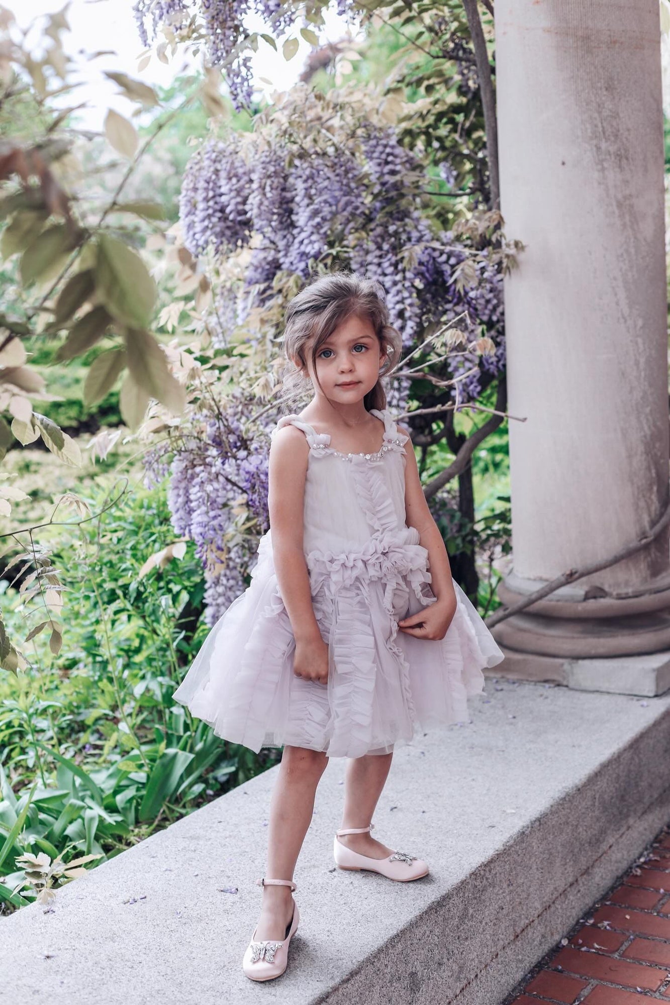 Girl | Ariel Tulle Dress | Lavender