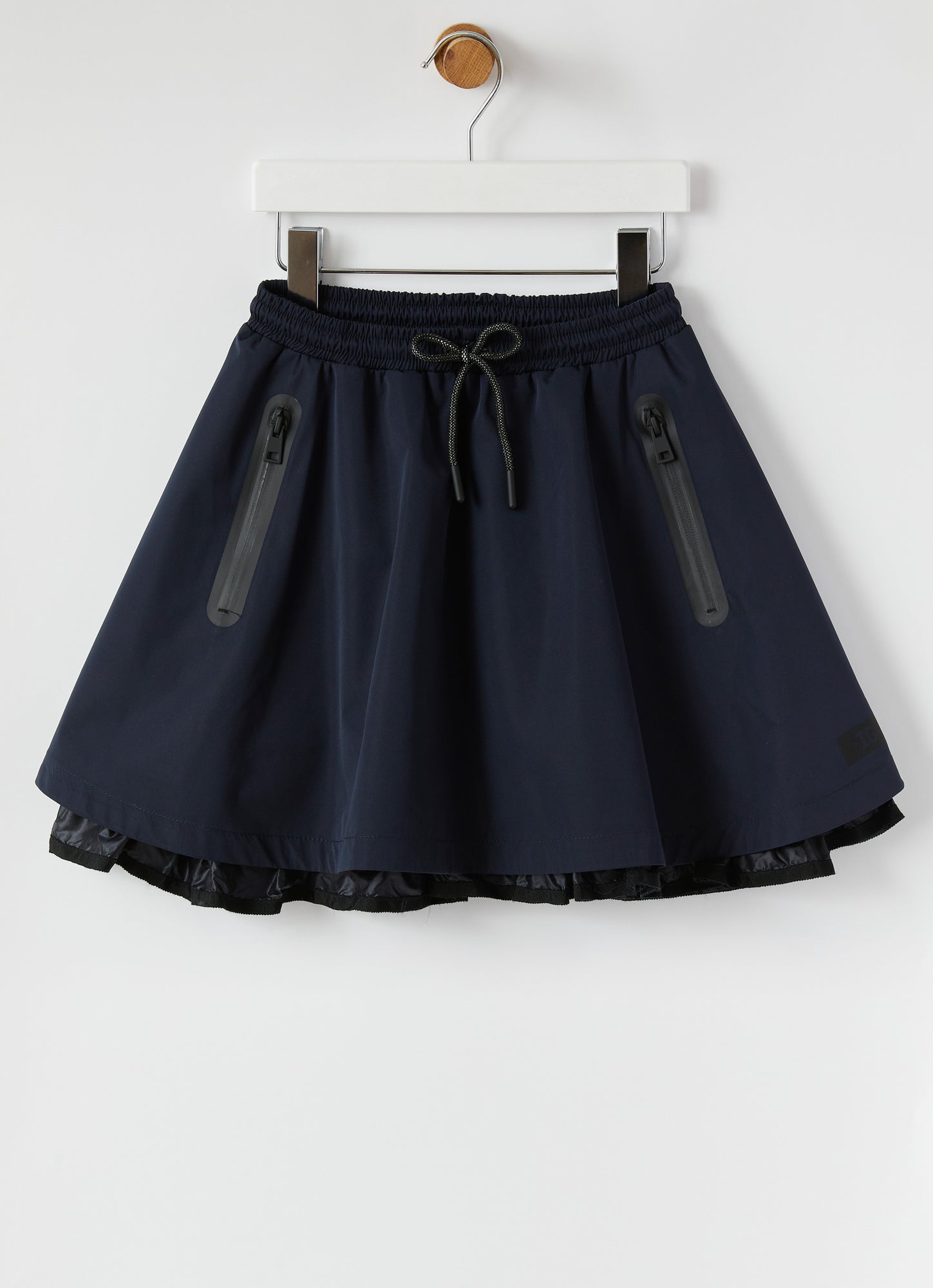 Nylon Full Skirt | Blue