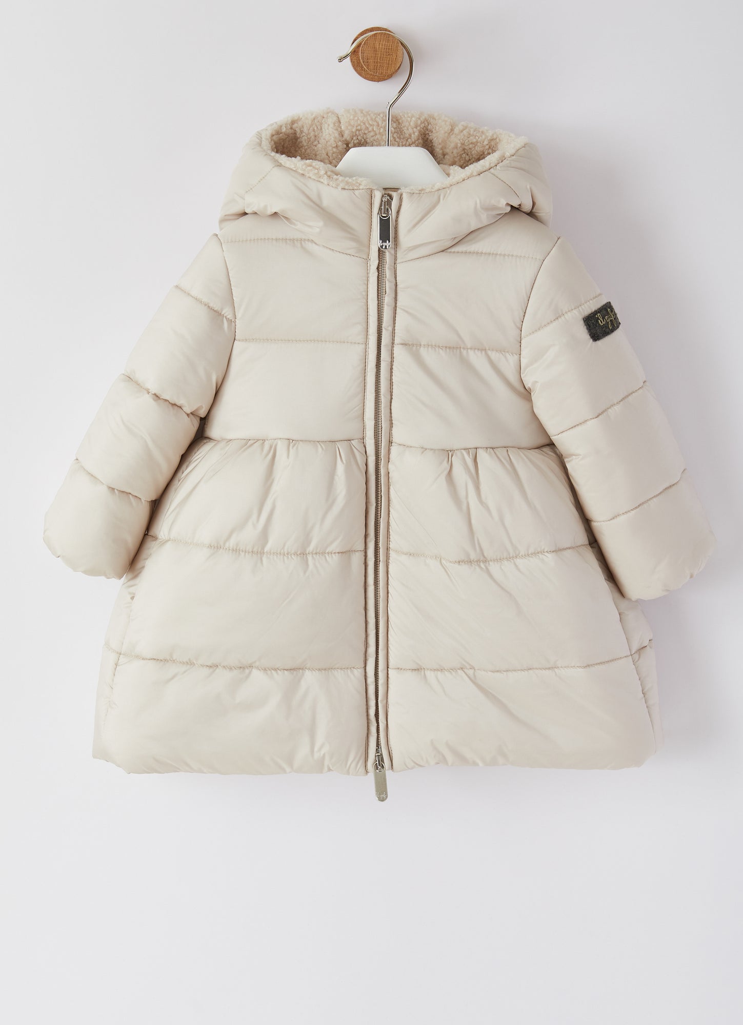 Eco-Down Coat with Ears | Sand