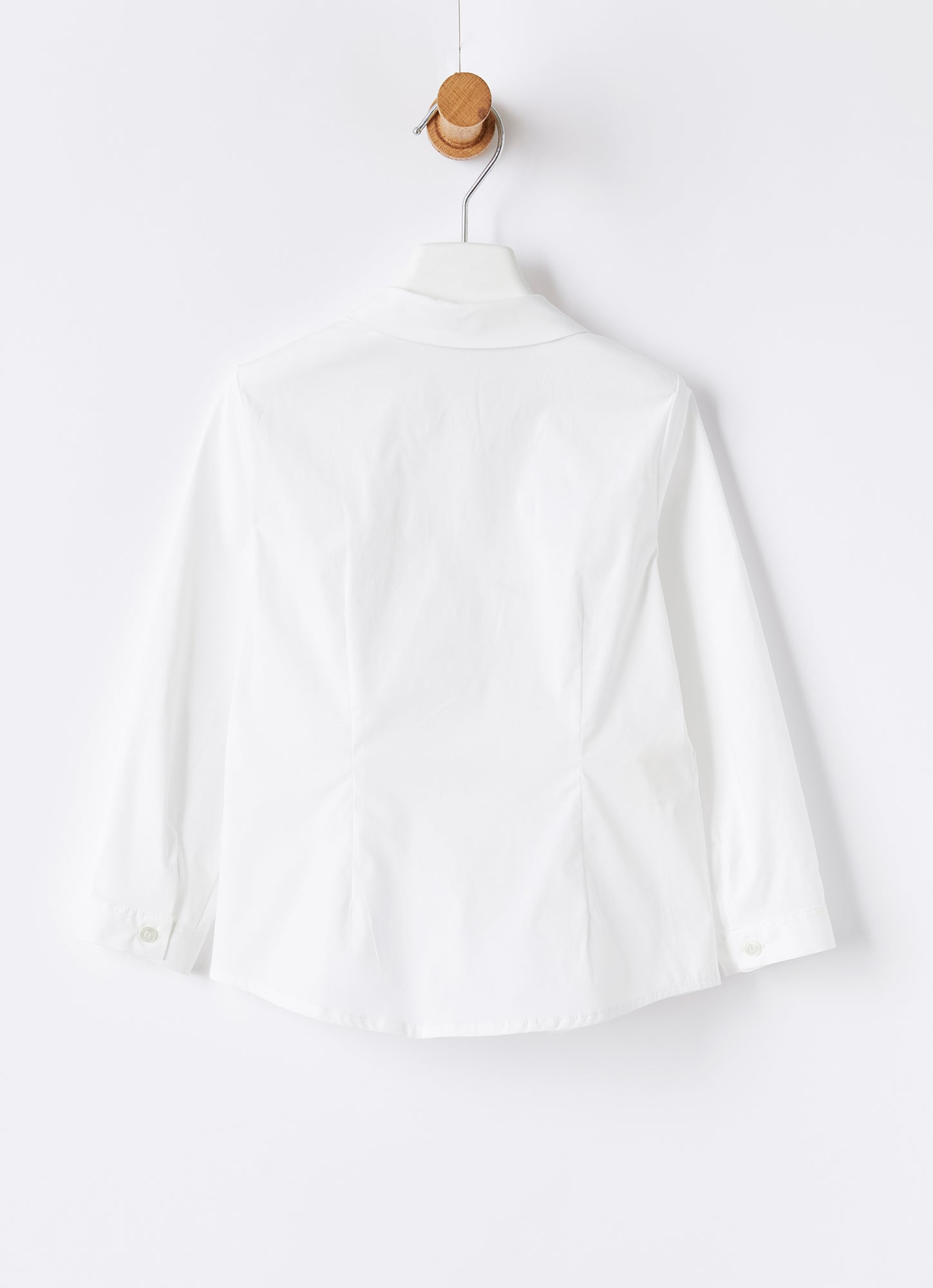 Girls Regular Fit Blouse | White