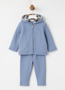 Two-Piece Fleece Set | Avio Chiaro/Aviatore