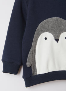 Penguin Two-Piece Set | Blue/Grigio Scuro