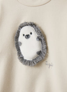 Hedgehog Two-Piece Set | Sesamo/Acciaio