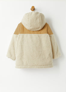 Two-Material Winter Jacket with Eco-Friendly Padding | Castoro/Naturale