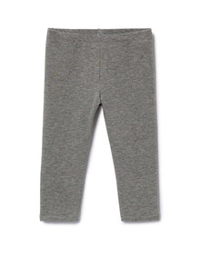 Fleece Leggings | Steel Grey