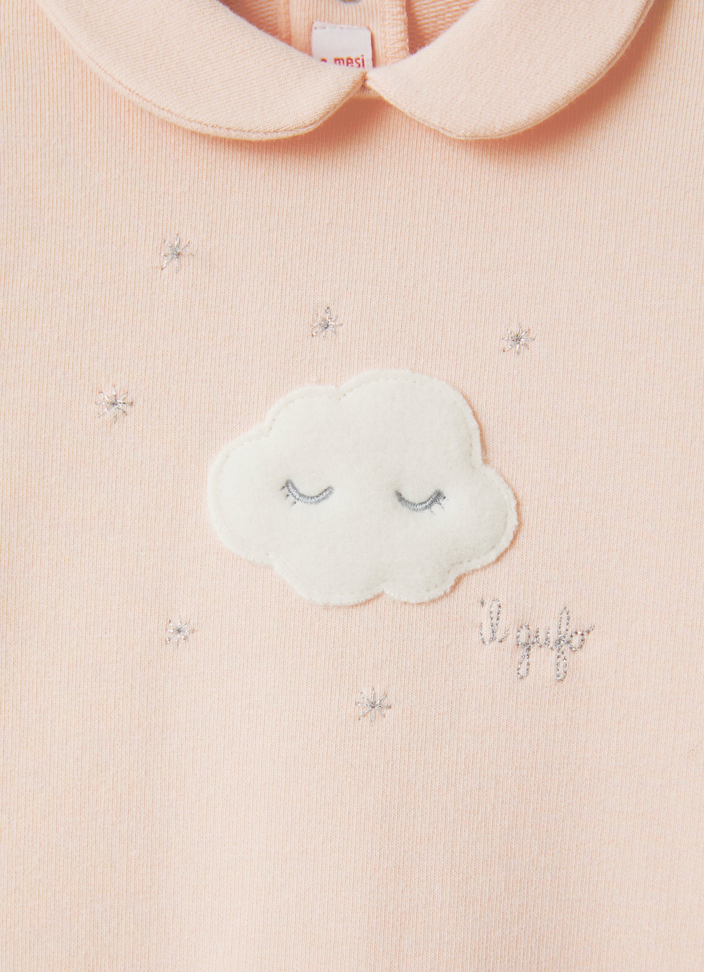 Fleece Babysuit | Quartz Pink/Natural