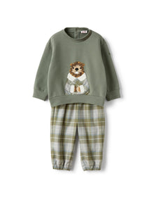 Fleece Trouser Suit in Technowool | Oliva