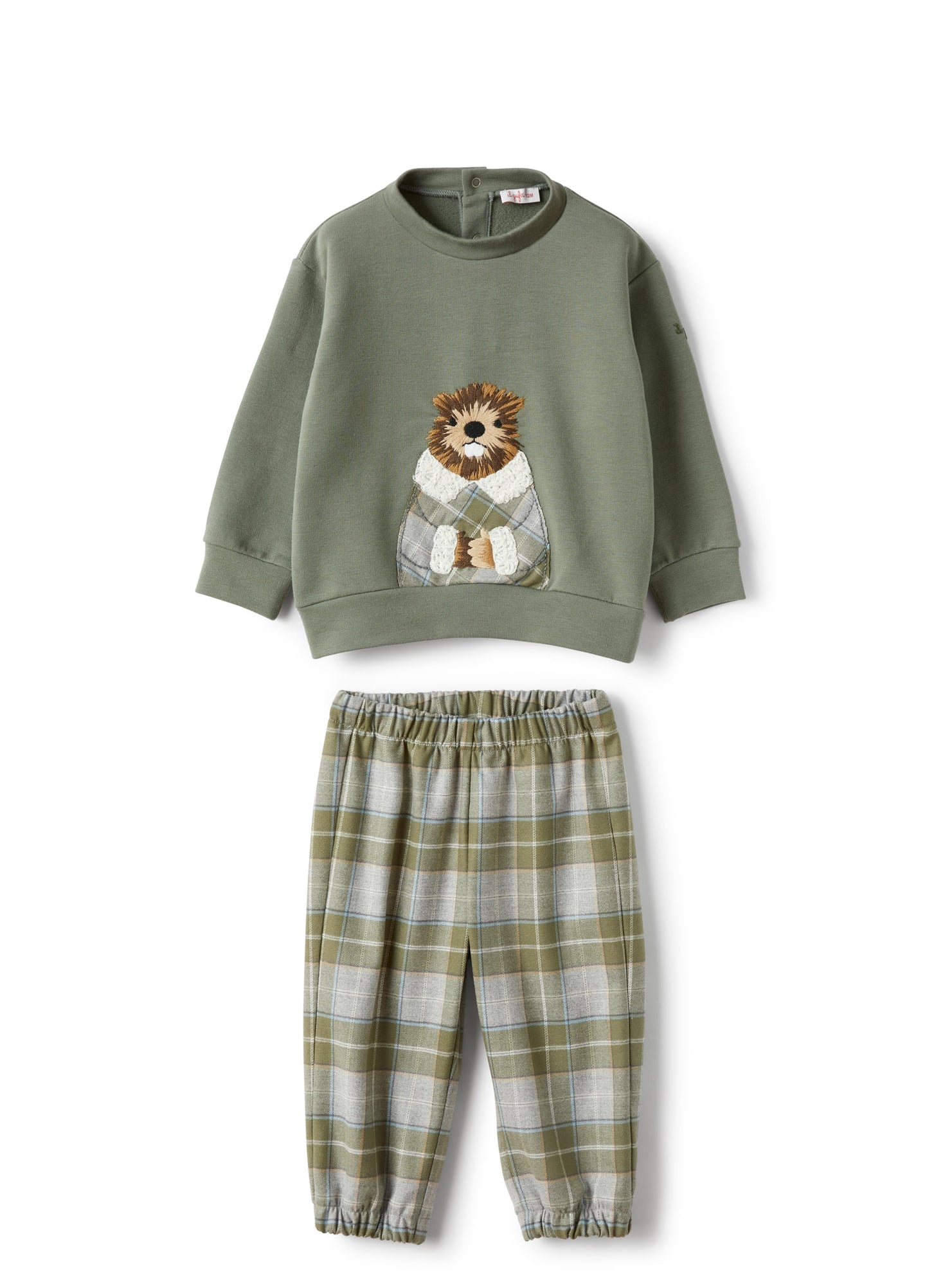 Fleece Trouser Suit in Technowool | Oliva