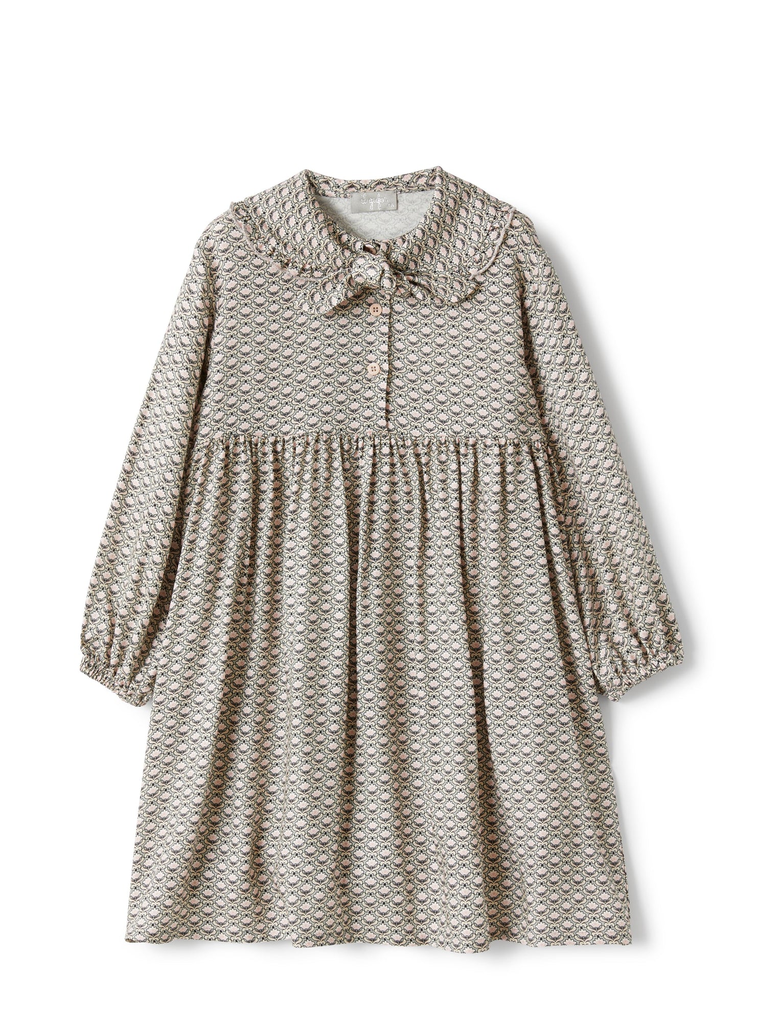 Viscose Dress with Bow Detail | Acqua
