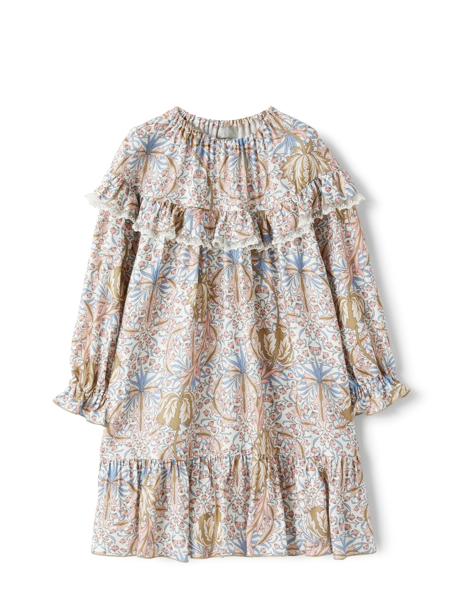 Dress in Floral-Printed Viscose | Turchese