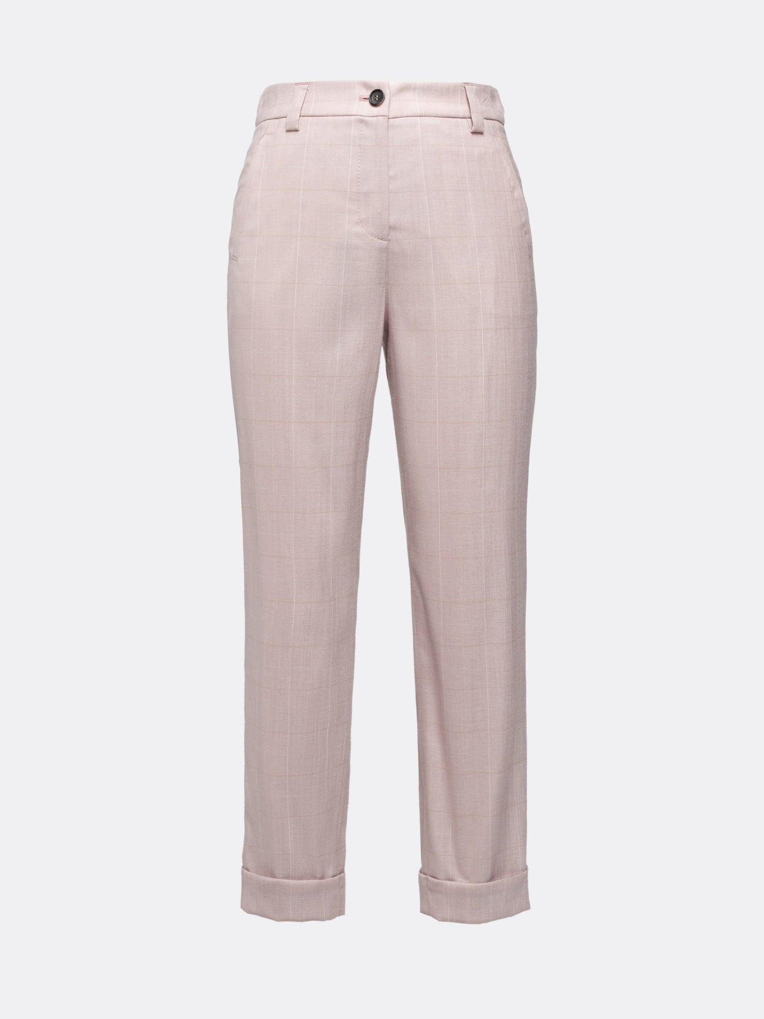 Straight Leg Pants | Pink