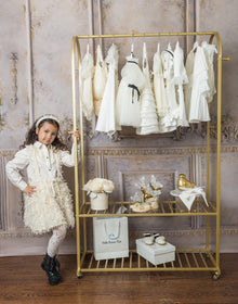 Girl | Ivanna Blouse and Skirt Set | Ivory