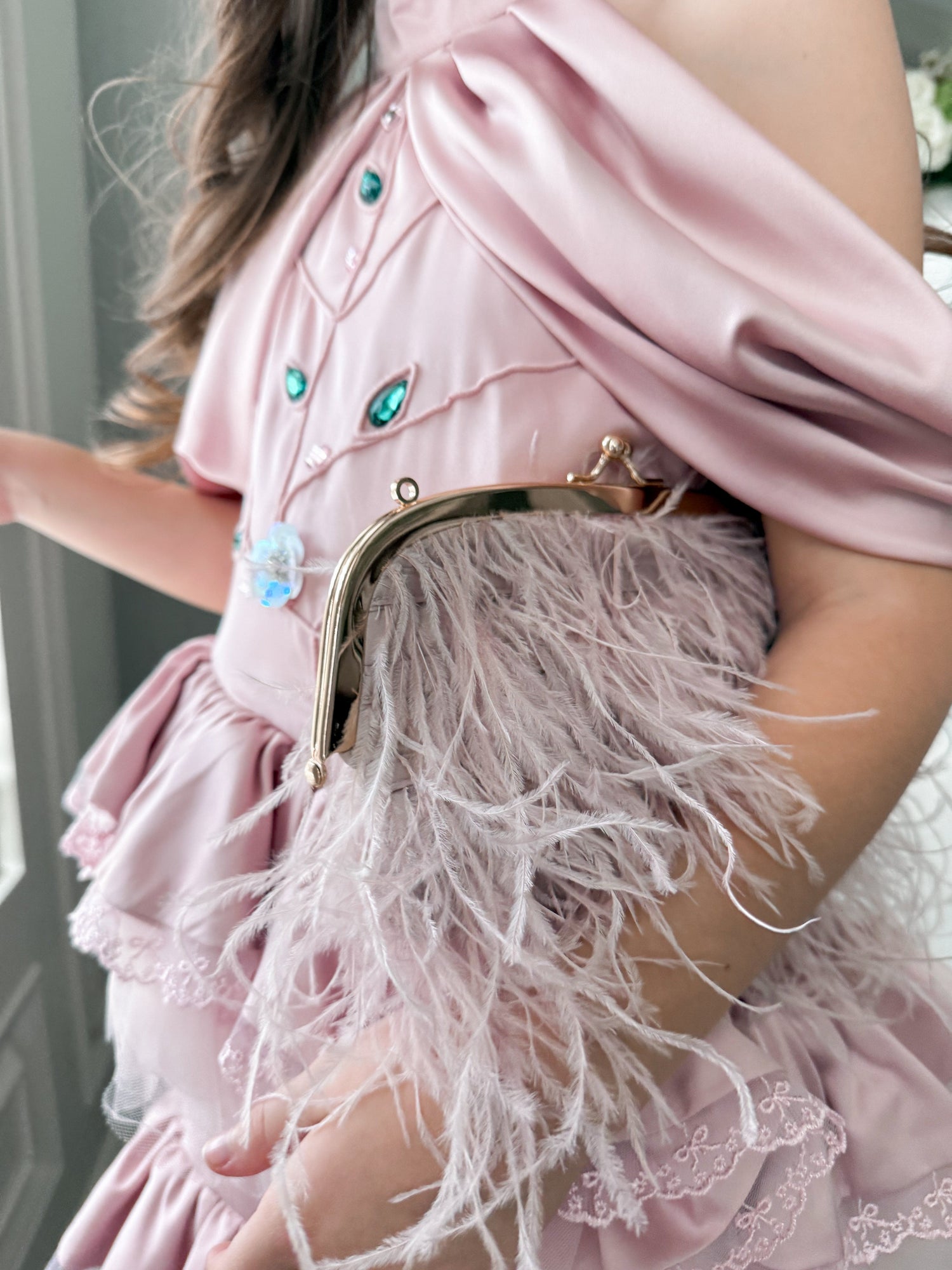 Girl | Satin Ballerina Dress | Pink