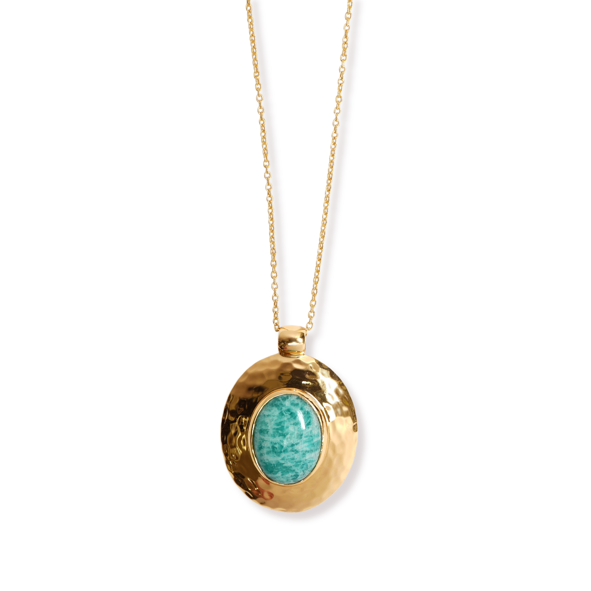 Palma Pendant Necklace | 18K Yellow Gold-Plated