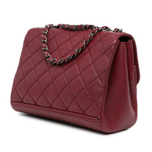Chanel | Pre-Owned CC Quilted Lambskin Single Flap | Red