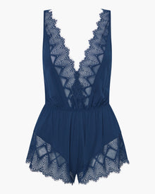Blue Teddy - Allure Sleep Romper
