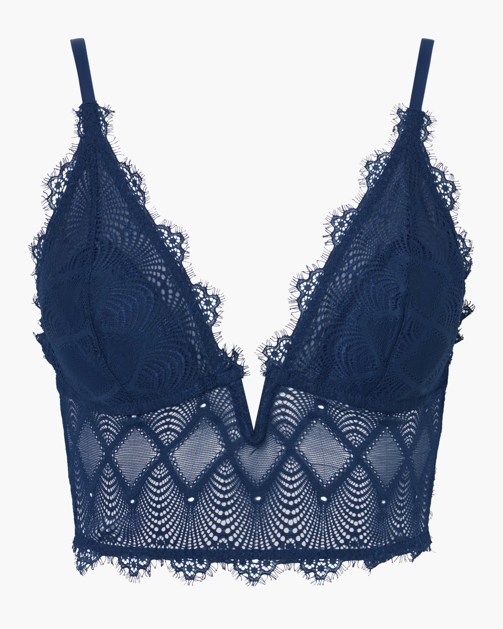 Blue Camisole - Allure Cropped Cami