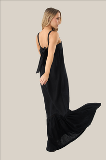 Aria Long Dress - II | Black