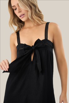 Aria Long Dress - II | Black