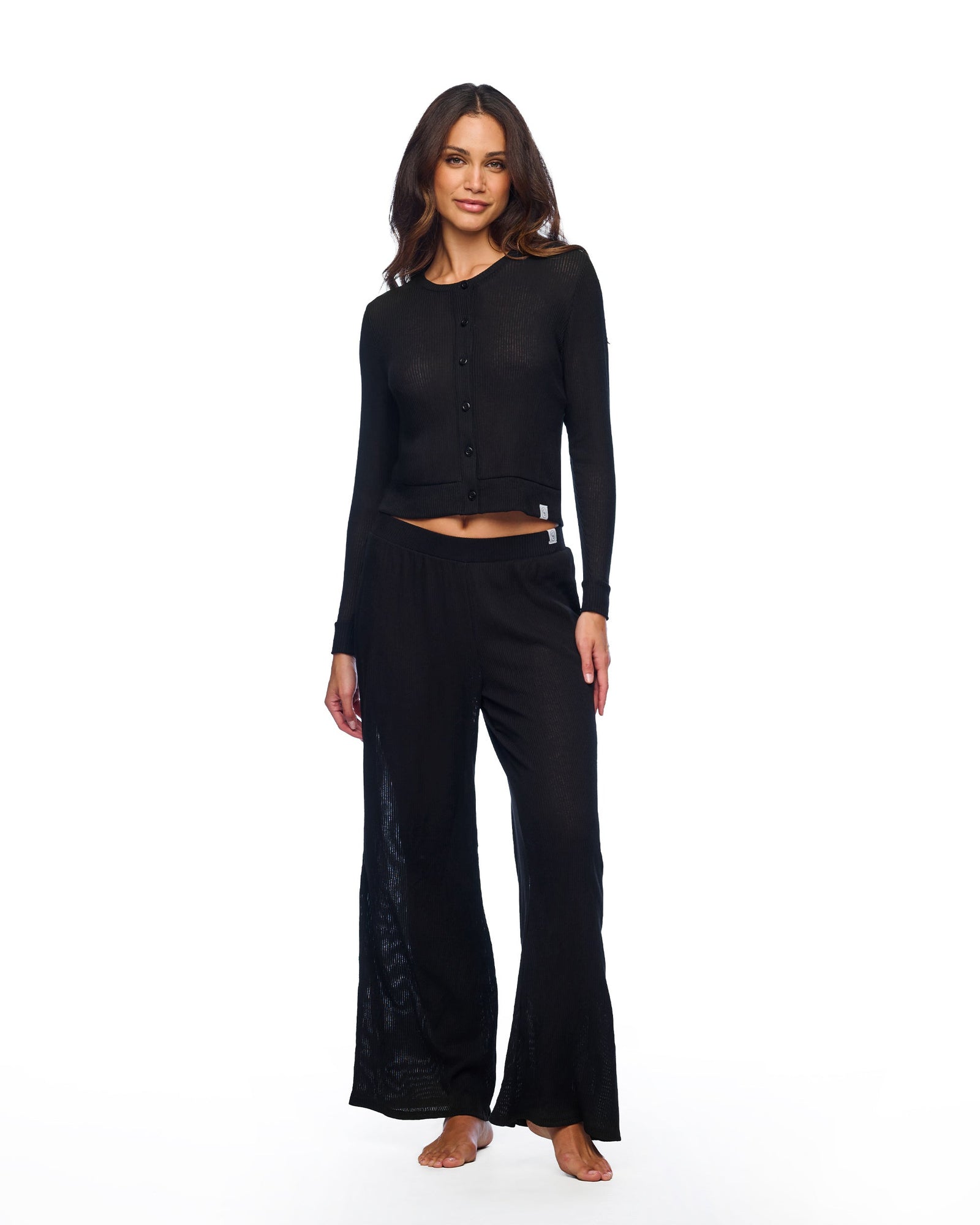Black Cardigan - Armonia Cotton Cardigan