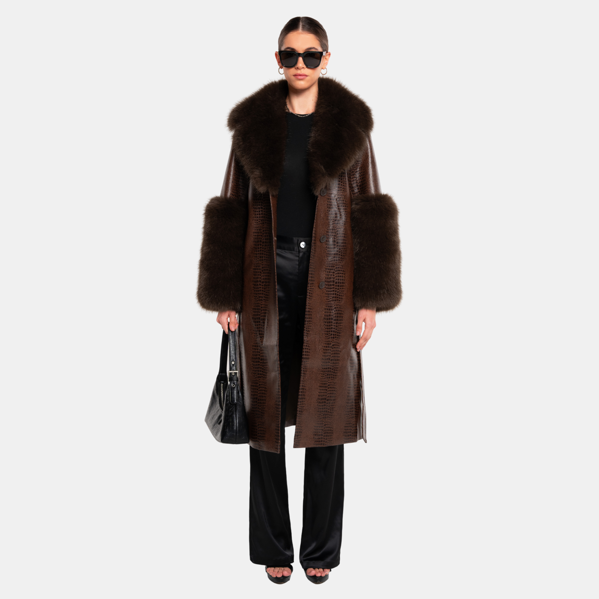 OW Collection Astrid Coat | Brown