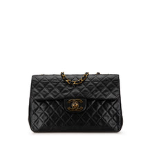 Chanel | Pre-Owned Maxi XL Classic Lambskin Single Flap | Black