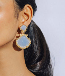 Aegean Shell Earrings - Loren Hope