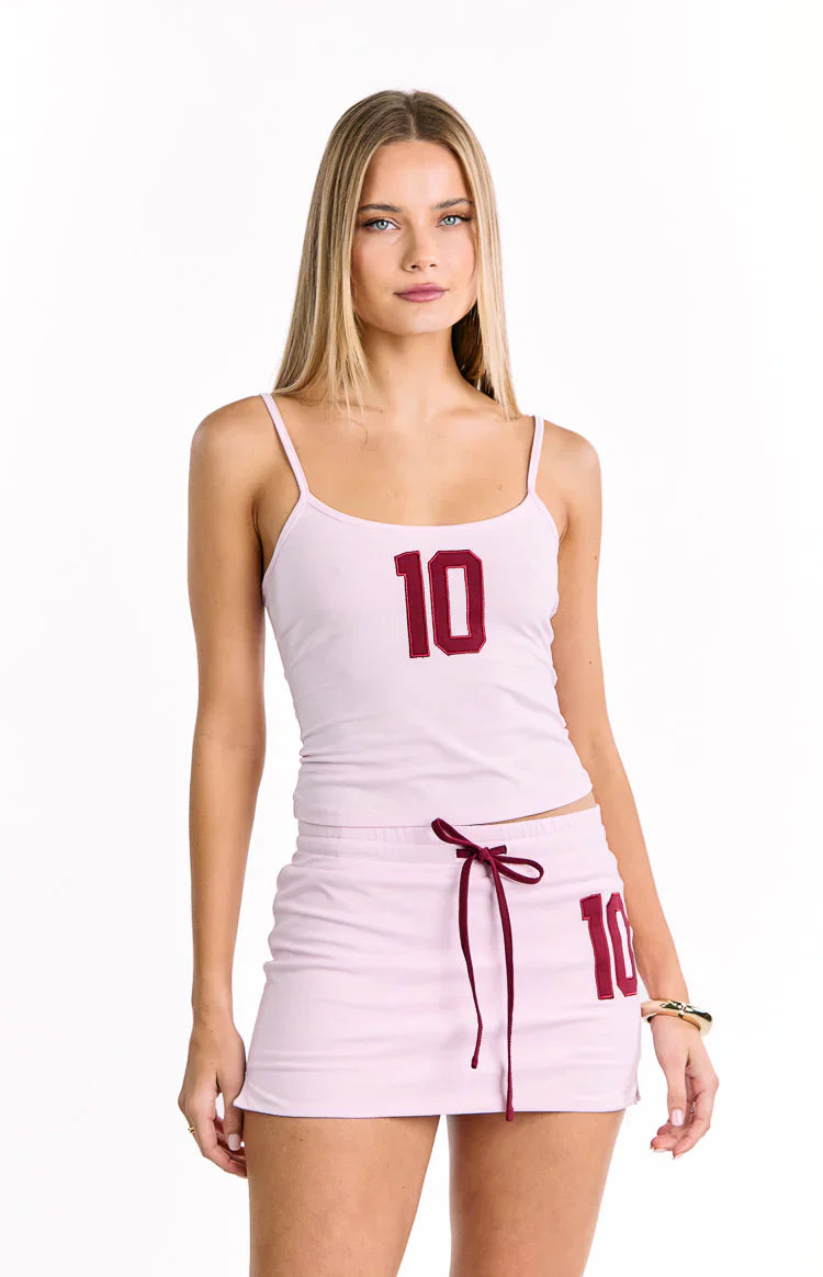Alexa Jersey Skort | Pink