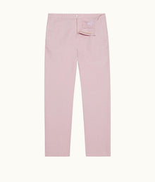 Alexander Linen Cotton-Linen Trousers | Conch Pink