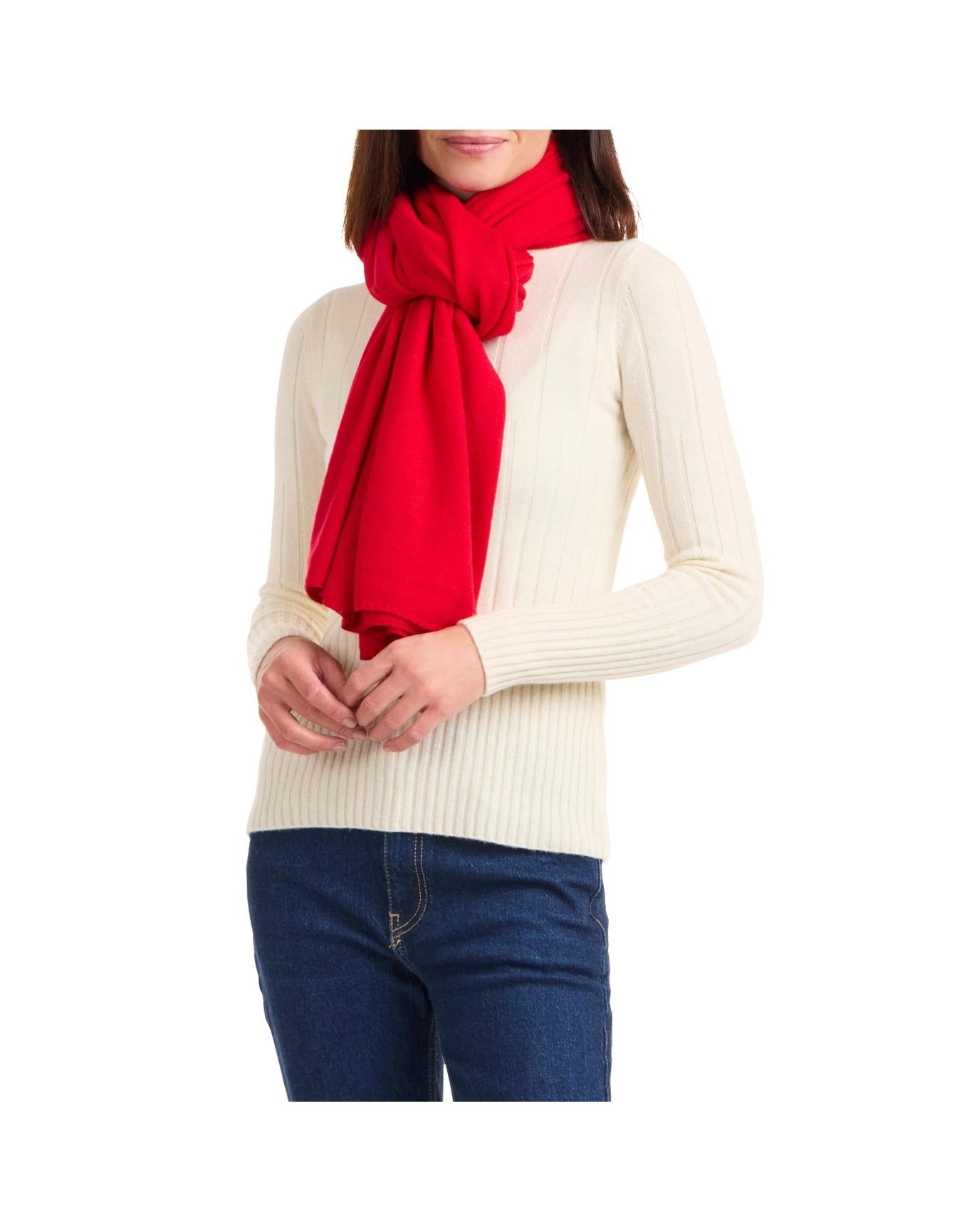 Amicale Cashmere | Women | Wrap | Red (V1)