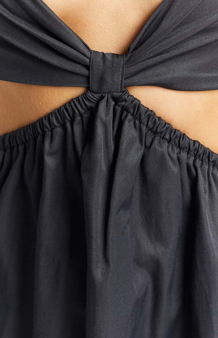 Amorgos Mini Dress | Black