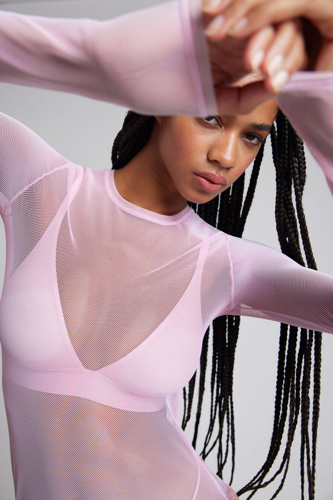 Fete Long Sleeve Top | Lilac