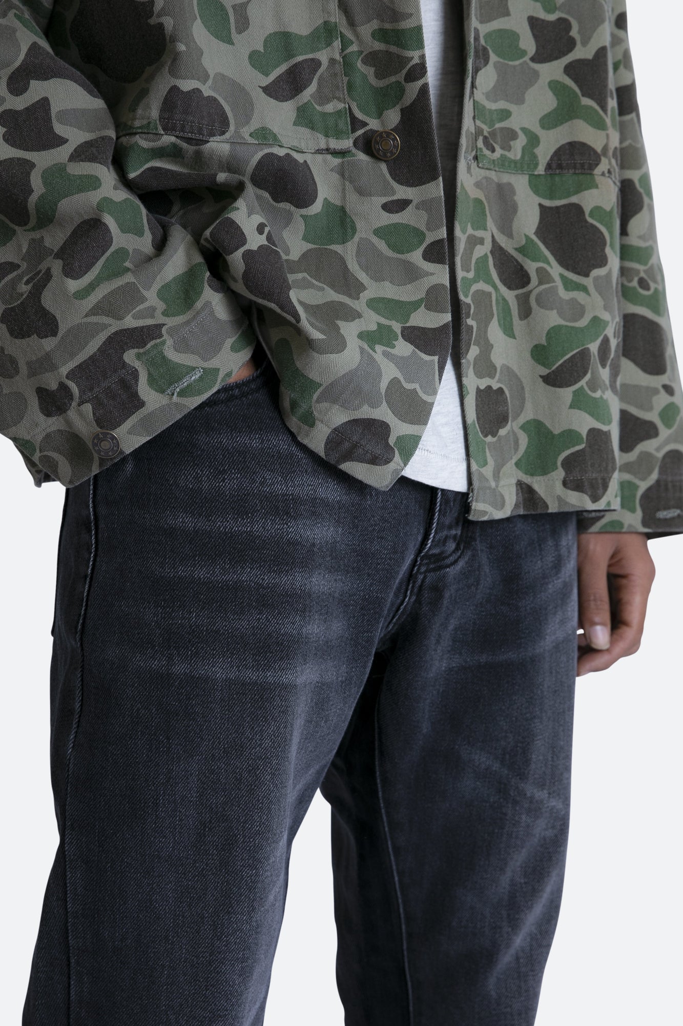 B119 Flare Denim | Black