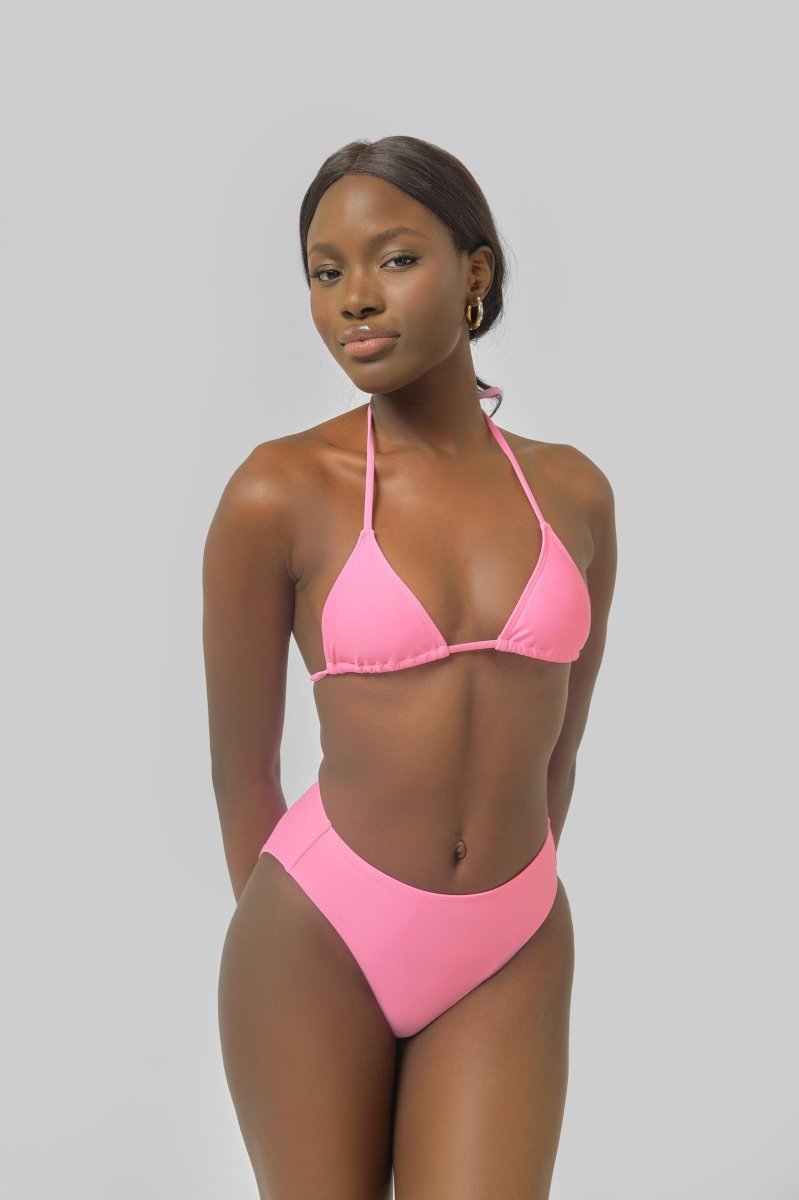 Women | High Waist Bottoms | Budapest Pink