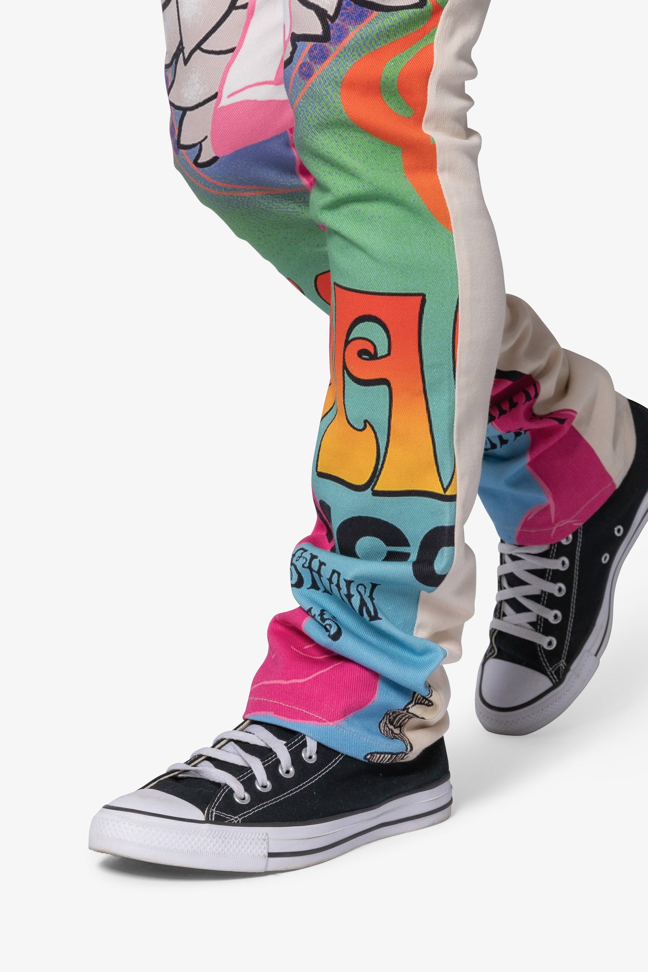 B378 Festival Flare Denim | Multi