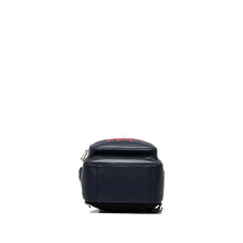 Dior | Pre-Owned Shawn Stussy Grained Calfskin Year of the Ox Sling Bag | Blue/Navy