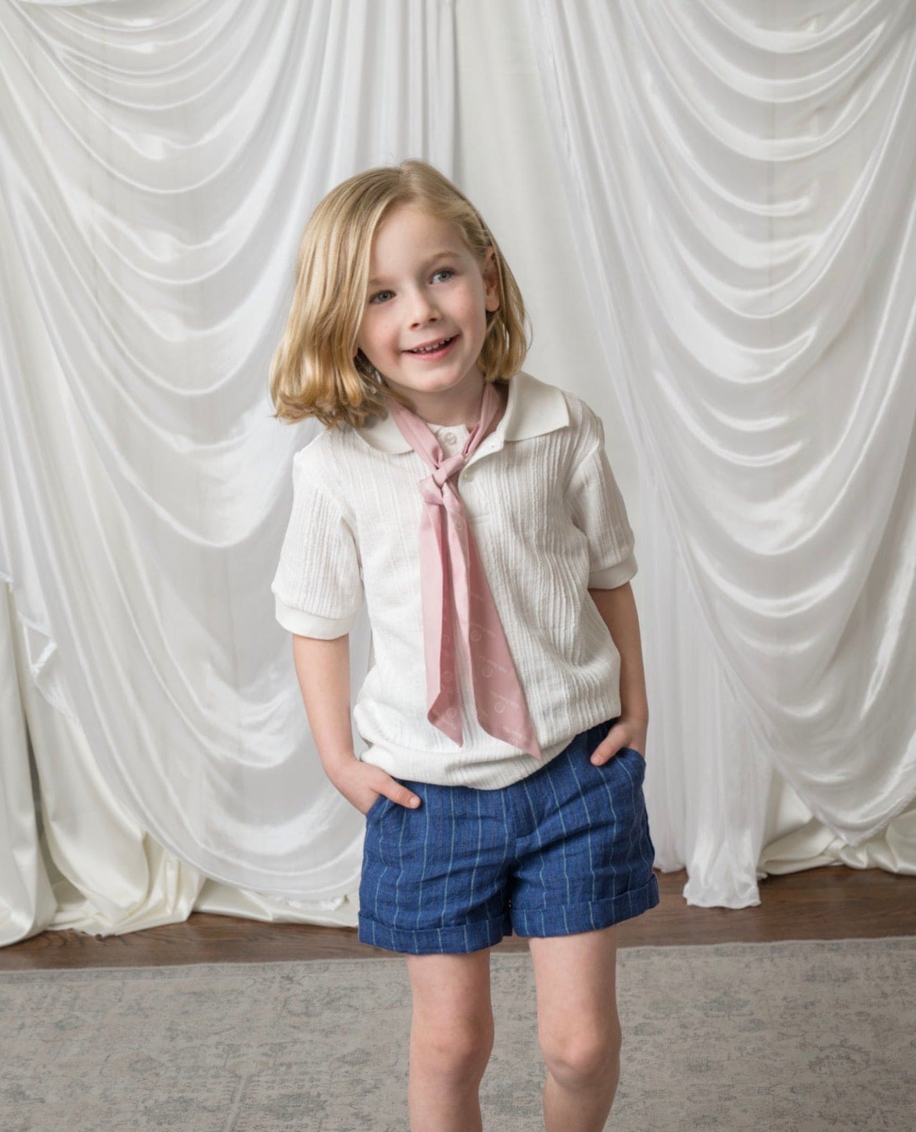 Boy | Alex Short Sleeve Polo Shirt | White