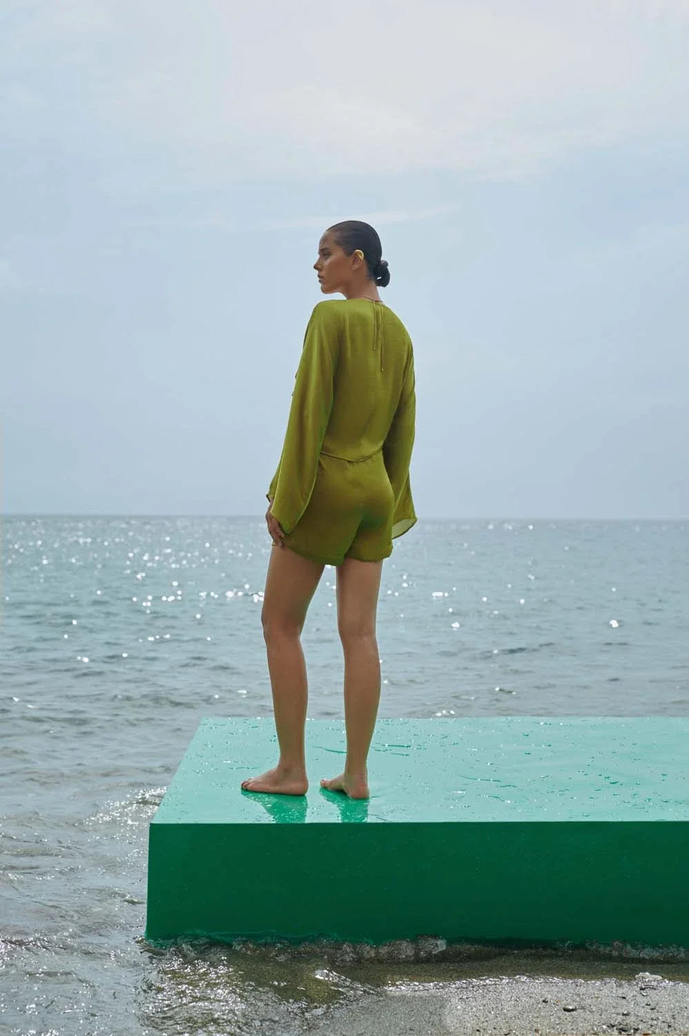 Gia Shorts | Pistachio