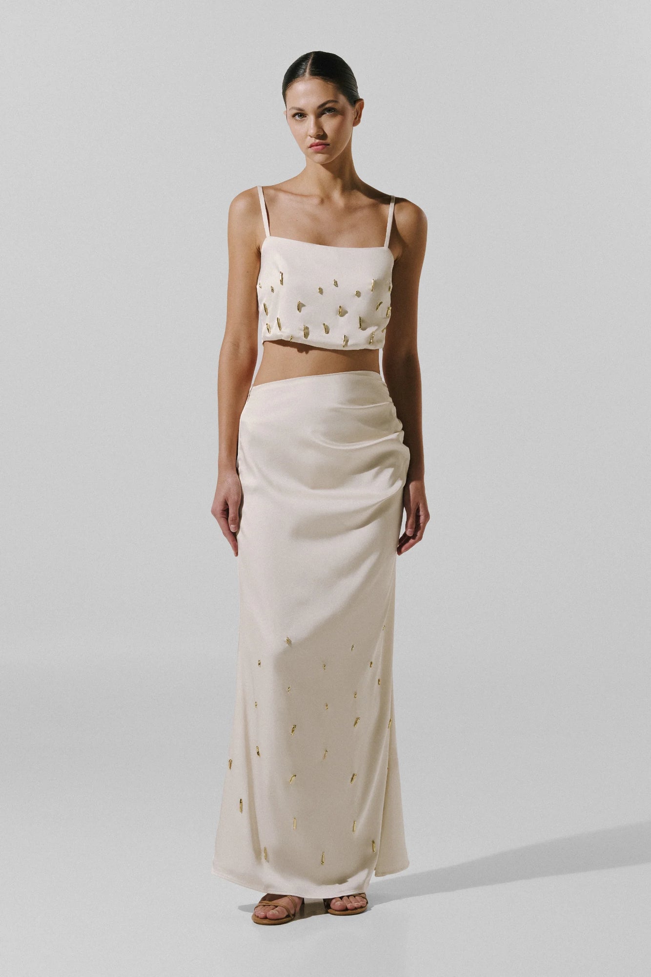 Katniss Crop Top | Sand